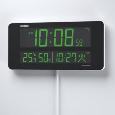 画像4: SEIKO シリーズC3「Clear」の美しい表示70色液晶デジタル掛時計