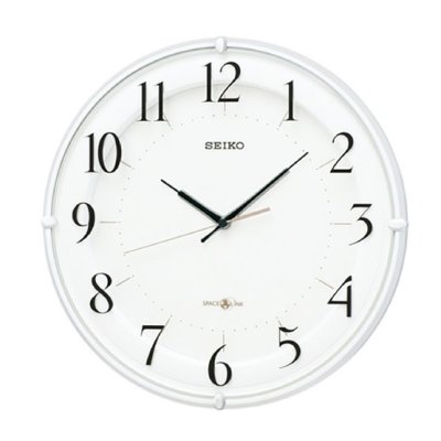 画像1: 「セイコースペースリンク」スタイリッシュなモダンデザイン掛時計