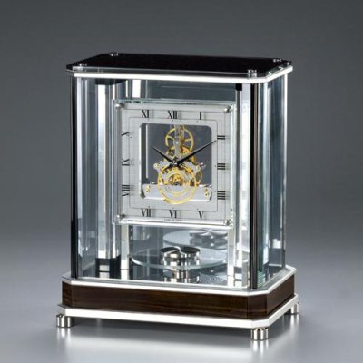 画像1: 空間を知的に飾るクールなモダンデザイン高級置き時計