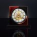 画像3: 白檀塗りスケルトンムーブ和モダンな高級置き時計 (3)