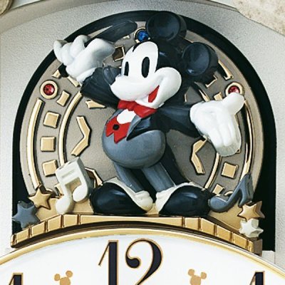 画像3: ディズニーの名曲をミッキーたちが奏でる華やかなからくり時計