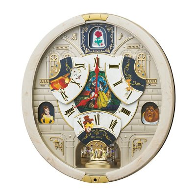 画像3: ディズニー「美女と野獣」からくり時計