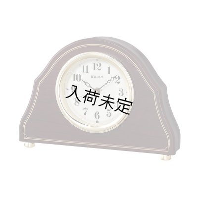 画像1: 上質な木枠置き時計