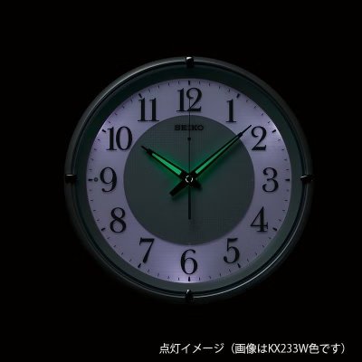 画像2: セイコー 夜間でも見える　掛け時計