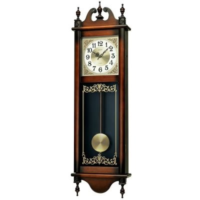 画像1: 振り子時計の伝統的な長尺掛け時計（大）