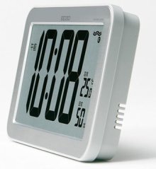 商品詳細1: 大型液晶温度・湿度表示デジタル電波時計