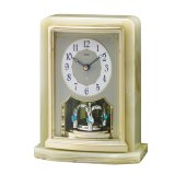 画像: オニキス枠の高級置き時計。ご贈答品、記念品に最適な置時計