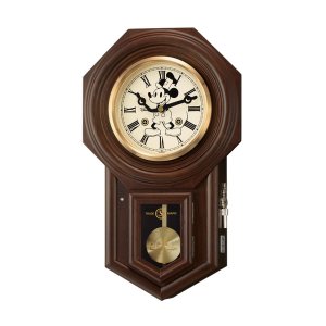 画像: ディズニー ミッキーマウスのクラシックな掛け時計【限定モデル】