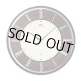 画像: 無垢の木枠薄型電波クロック