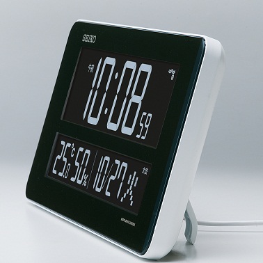 画像: SEIKO シリーズC3「Clear」の美しい表示70色液晶デジタル掛時計