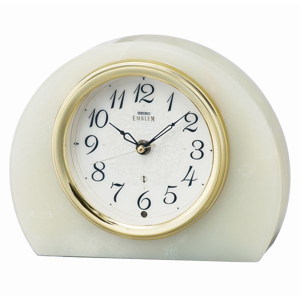 画像1: オニキスのクラシカルなデザイン置き時計