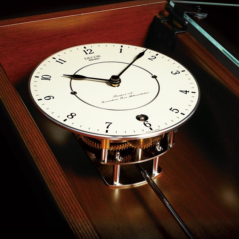 画像: デコール セイコー 洗練された高級機械式掛け時計「息吹」