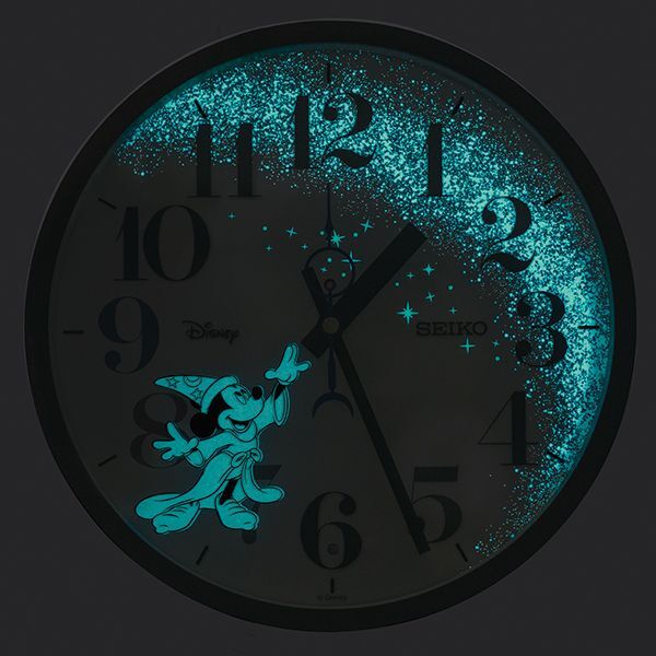 画像: ディズニー映画の名作『ファンタジア』世界の大人ディズニー 掛け時計