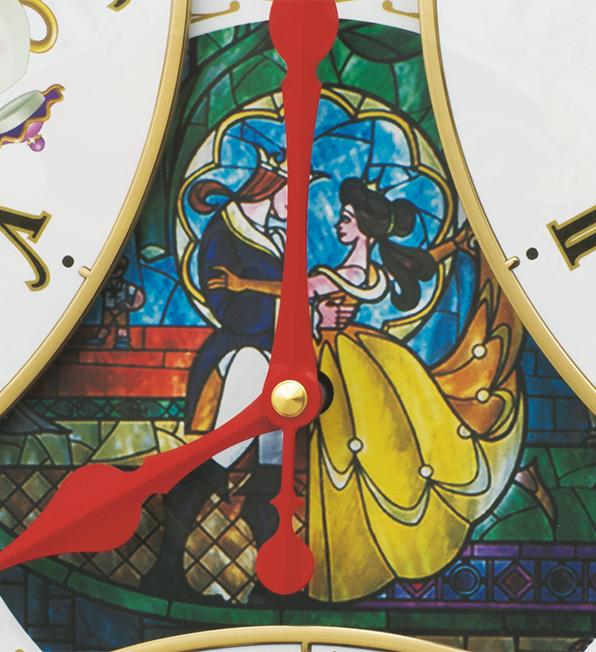 画像: ディズニー「美女と野獣」からくり時計