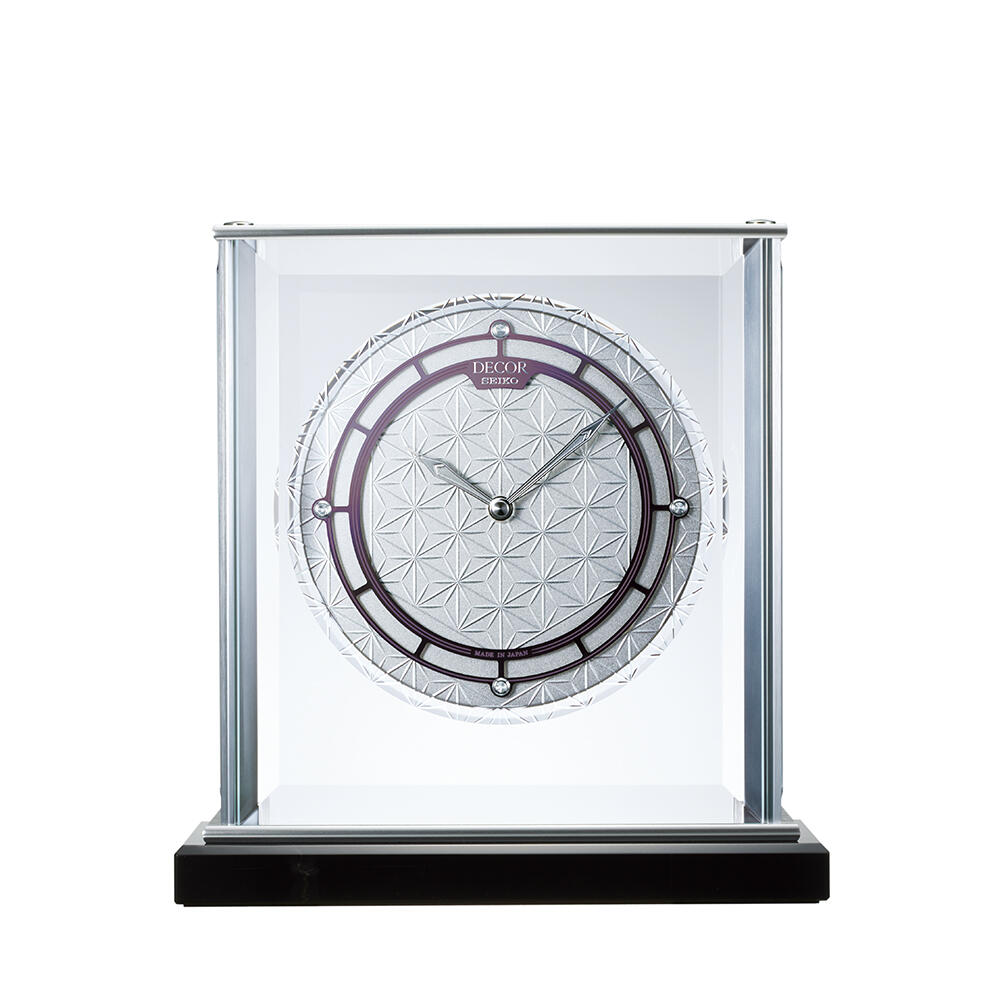 画像1: 江戸切子ガラスの高級置き時計（東京2025世界陸上記念限定モデル）