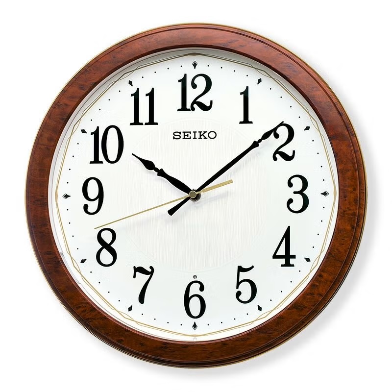 画像1: 寝室に最適な「夜でも見える」掛け時計